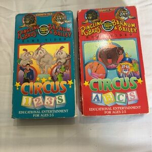 Circus 123s & ABCs Educational Toy Set